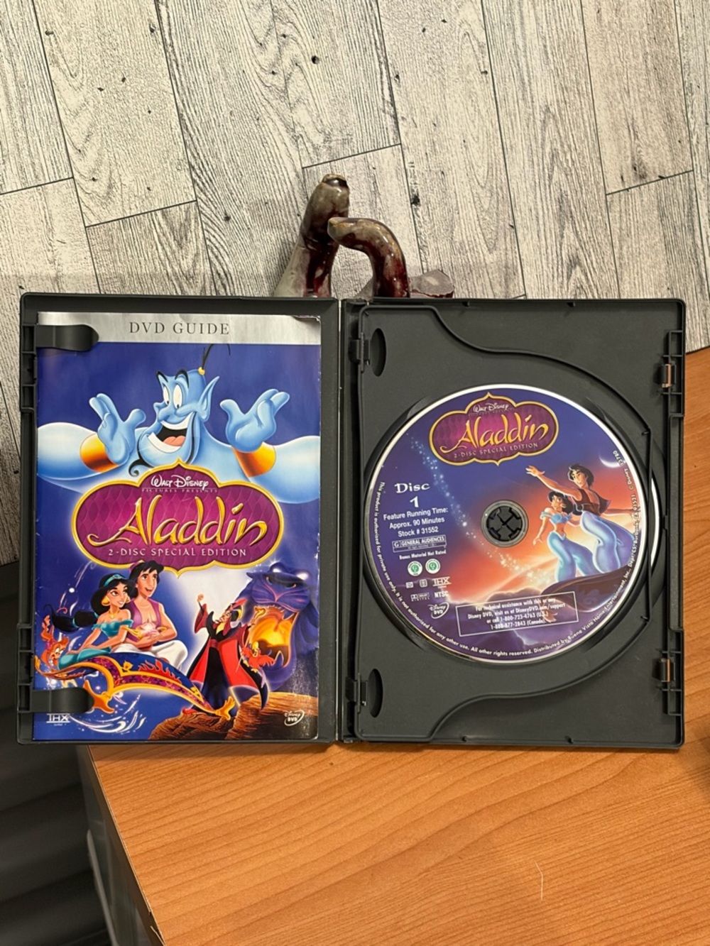 Aladdin Platinum 2-Disc special Edition DVD 2004 Used - Picture 4 of 8